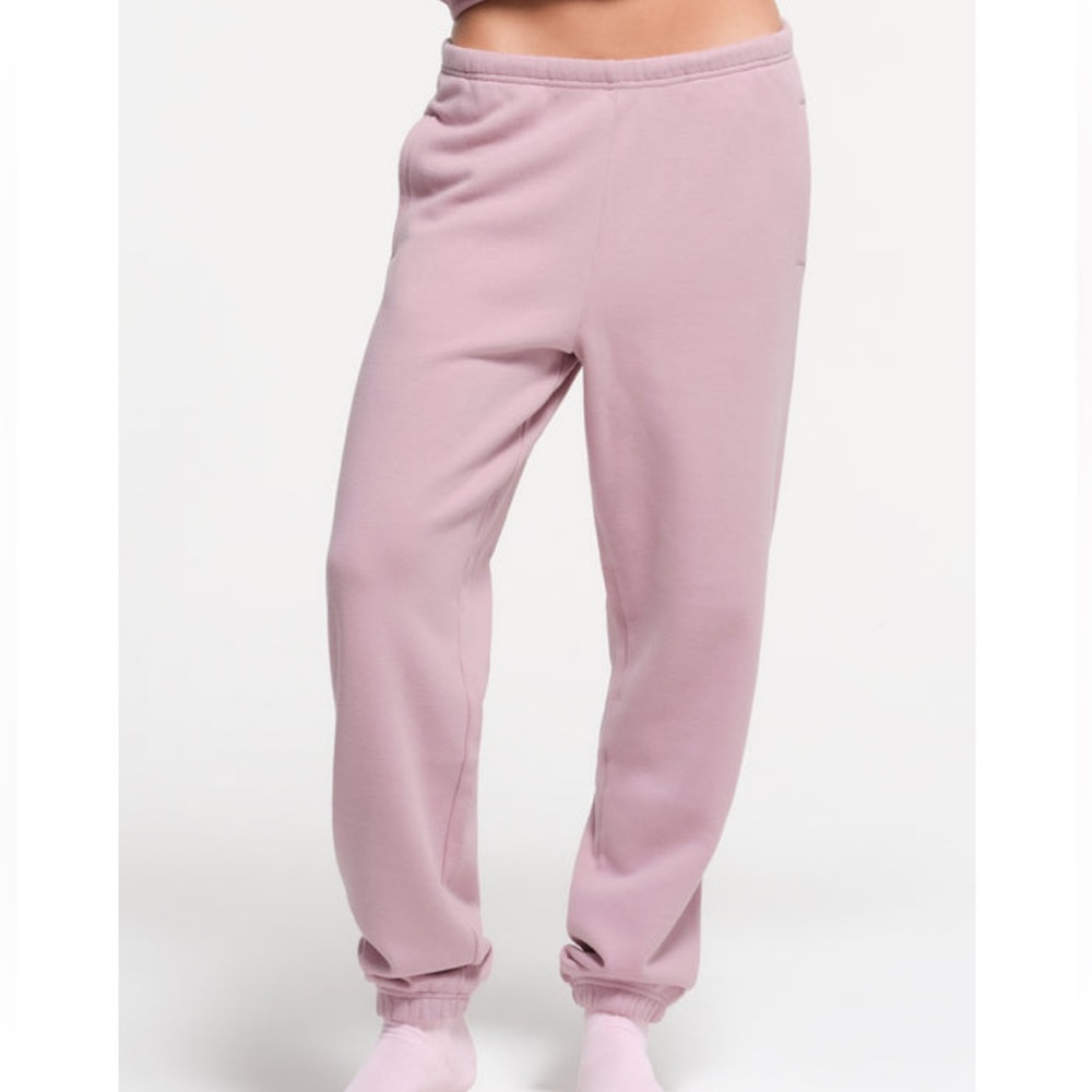 Skims dusk cotton fleece joggers